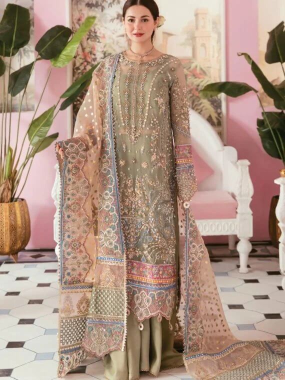 ELAF ⏐ ORGANZA ⏐ HANDWORK EMBROIDERED ⏐ WEDDING COLLECTION