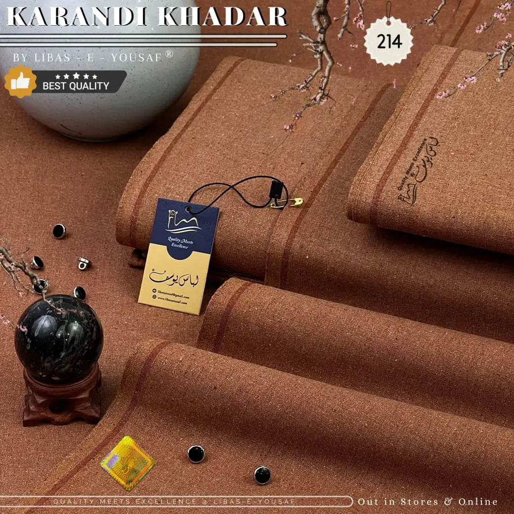 Karandi Khaddar | Crafted by Libas e Yousaf | Shade 214
