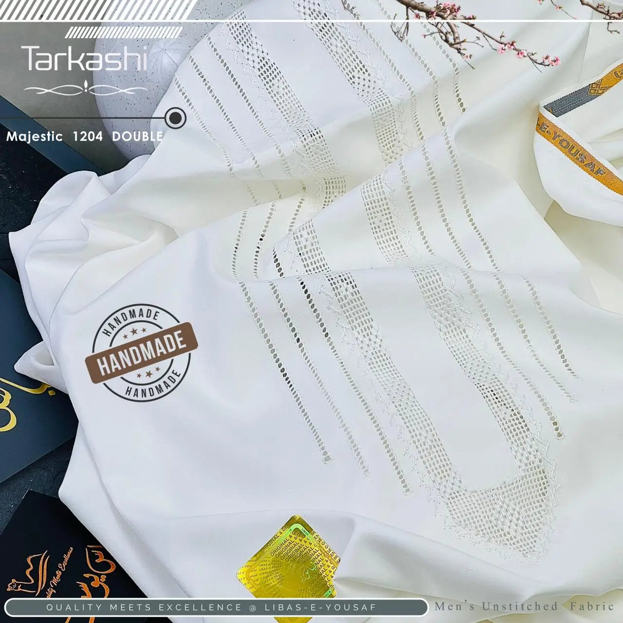 Butter Blend TarKashi | Crafted by Libas e Yousaf | Shade 1204 – Majestic 