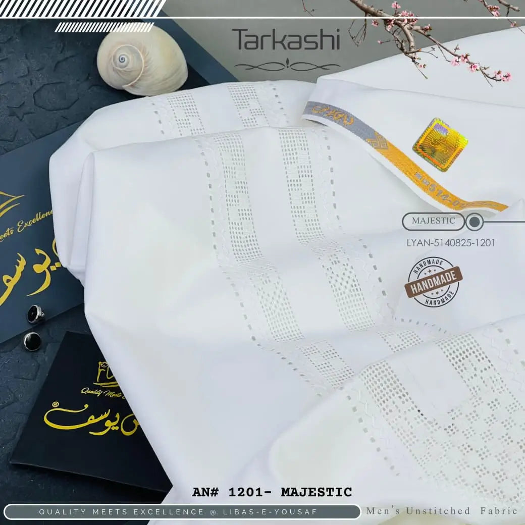 Butter Blend TarKashi | Crafted by Libas e Yousaf | Shade 1201 – Majestic