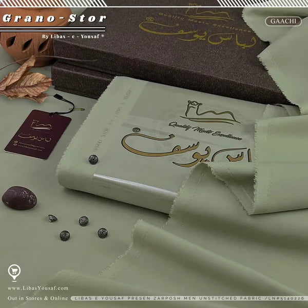 Grano Stor | Crafted by Libas e Yousaf | Wash & Wear | Winter Season | Gaachi