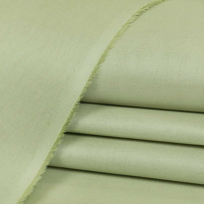 BRANDED COTTON UNSTITCHED FABRIC SAGE