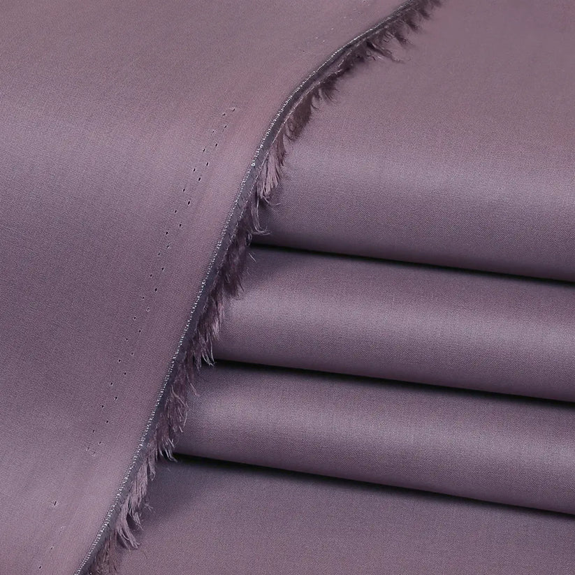 BRANDED COTTON UNSTITCHED FABRIC MAUVE