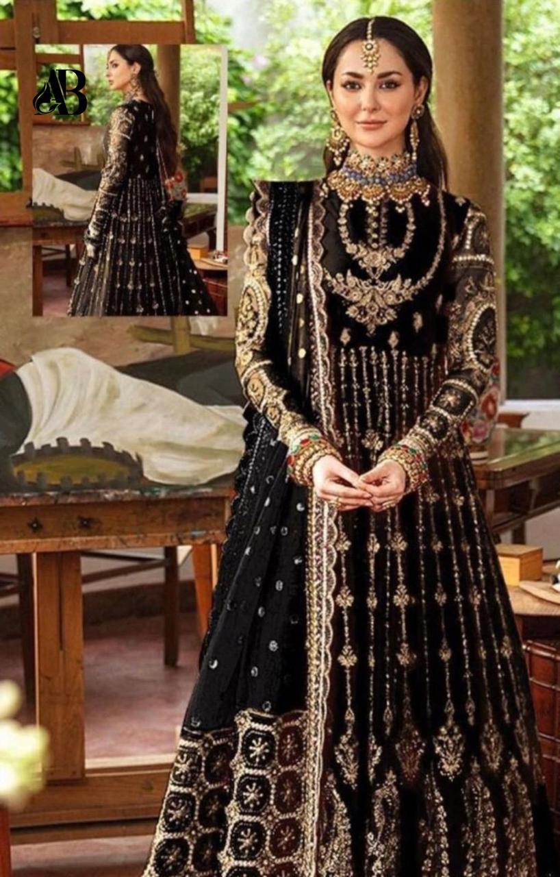 AFROZEH NET Embroidered With Handwork