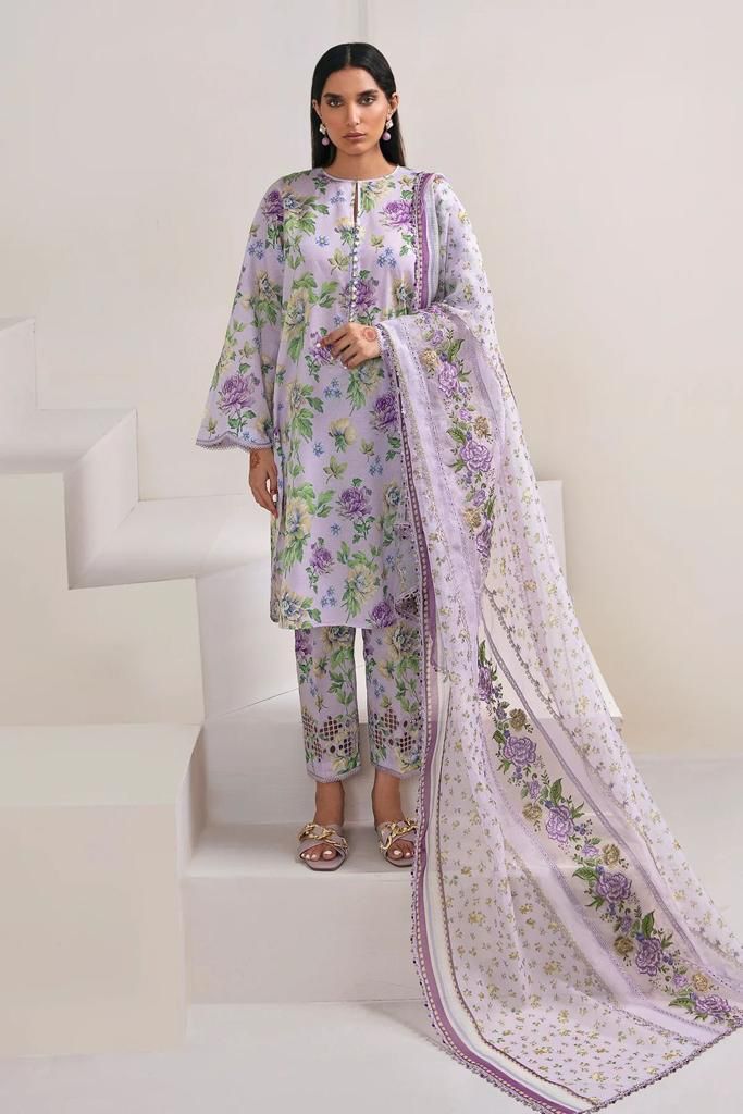 Baroque Digital Printed Swiss Lawn Collection