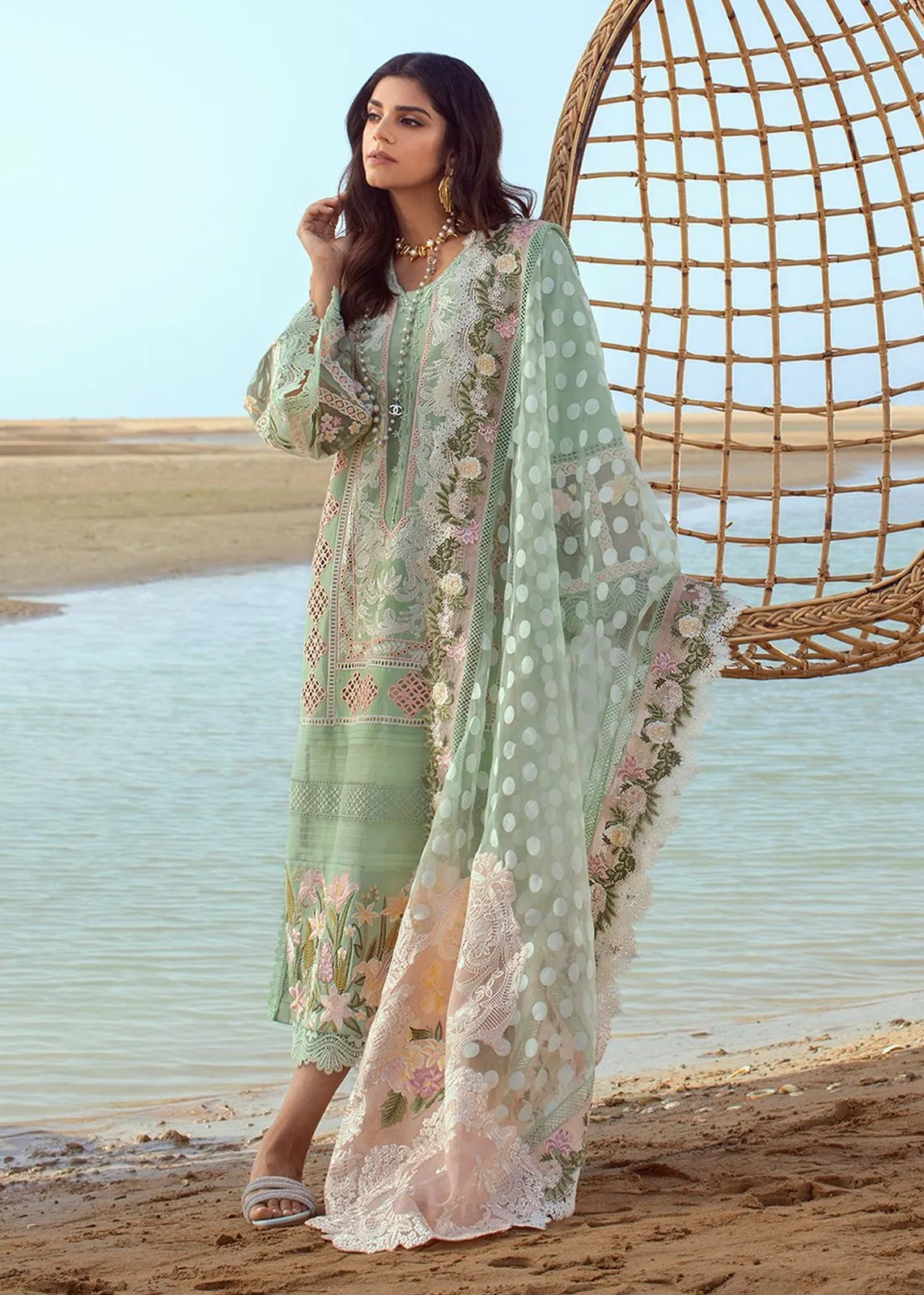 CRIMSON – Eid Collection (Unstitched Replica | Premium Version)