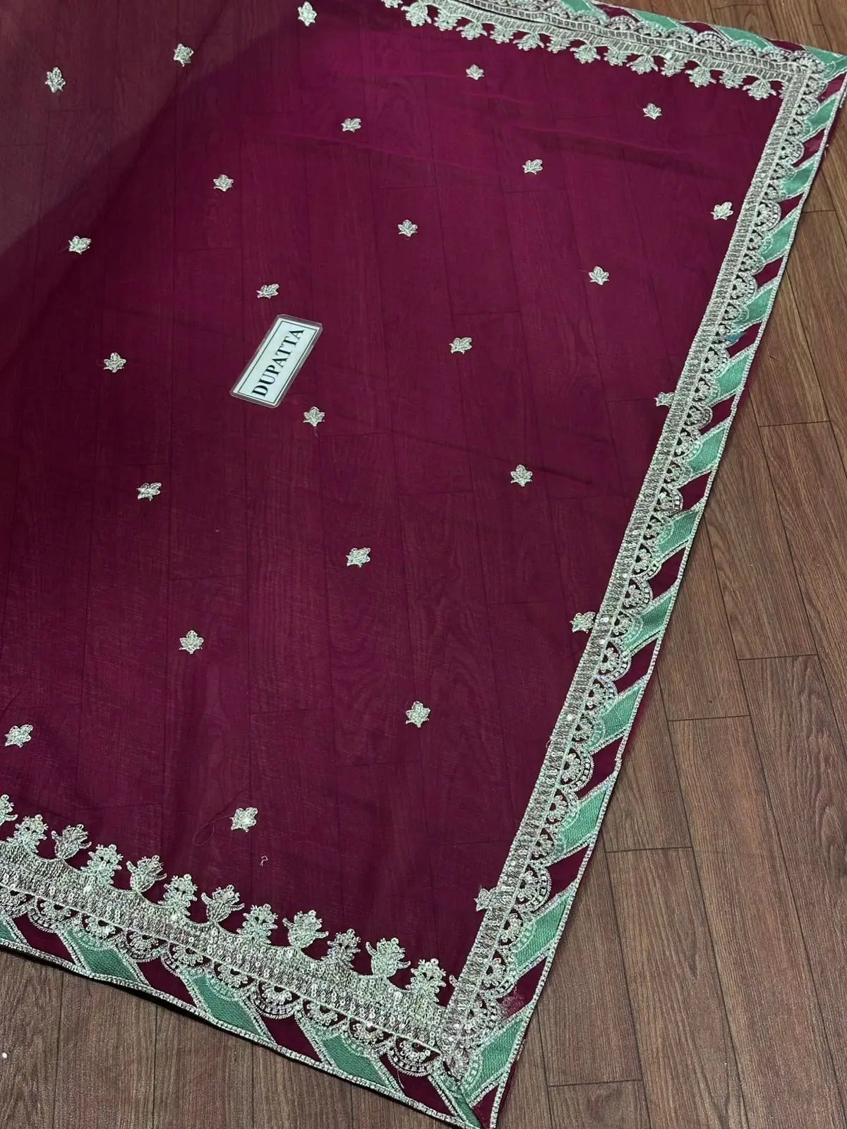 Asim Jofa Chiffon Embroidered Collection (Unstitched | Premium Version)