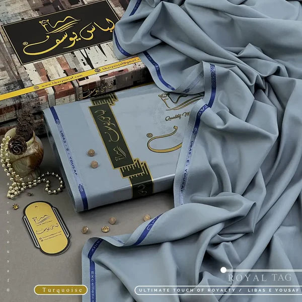 Royal Tag | Crafted by Libas e Yousaf | Wash & Wear | Summer | Turquoise