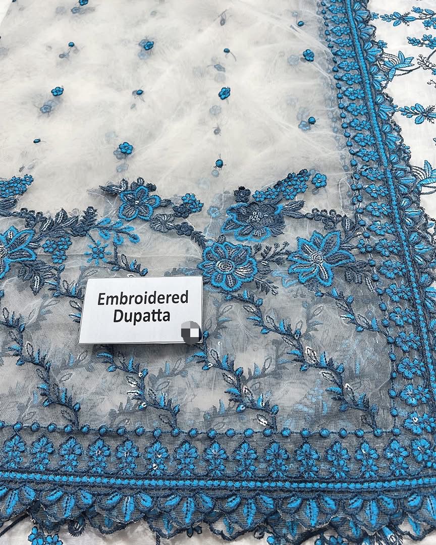 Faiza Saqlain - HEAVY EMBROIDERED - LAWN COLLECTION