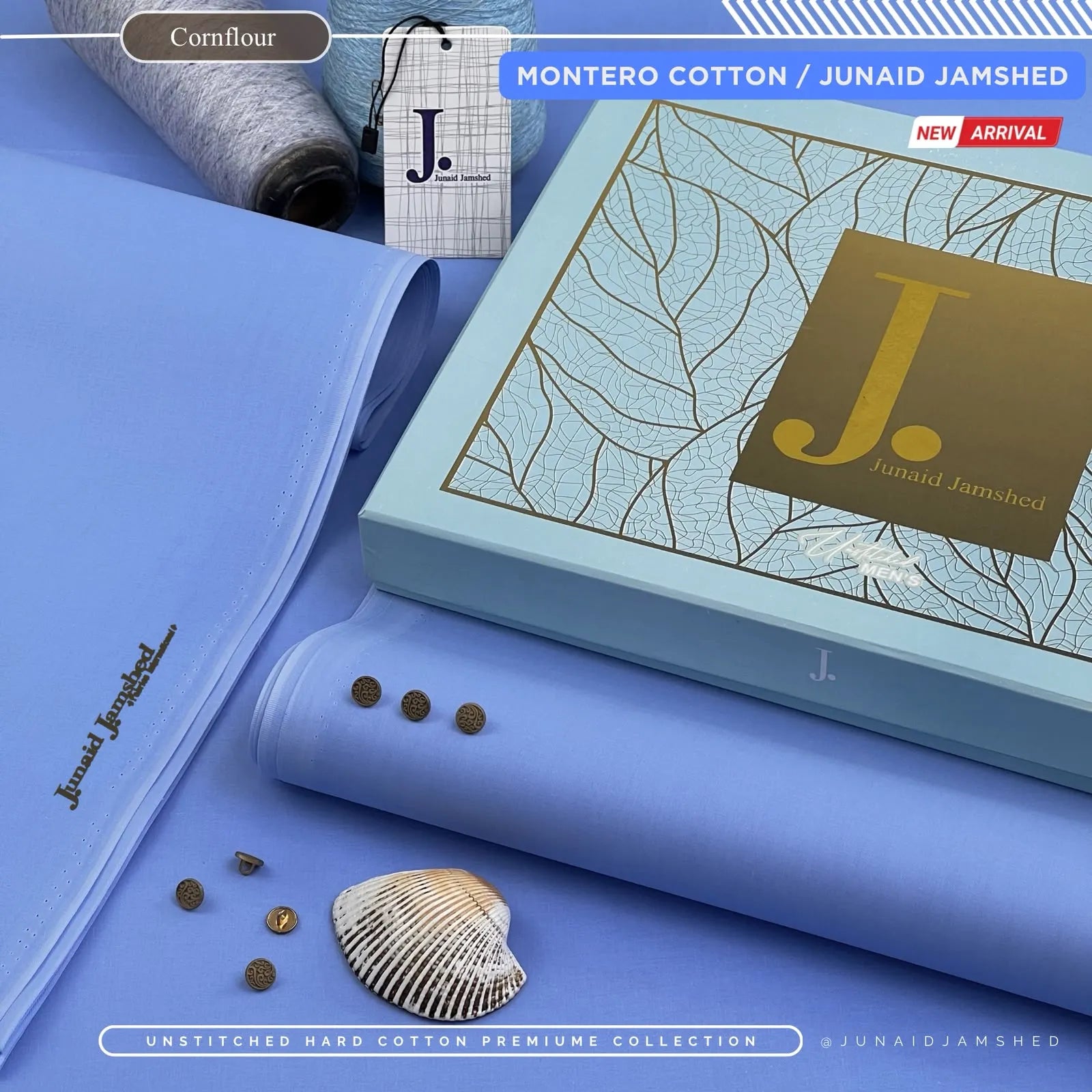 MONTERO PAPER COTTON | BY JUNAID JAMSHED | CORNFLOUR
