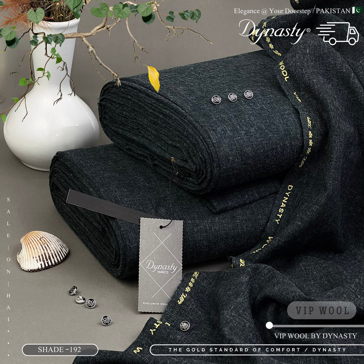 VIP Wool by Dynasty | Premium Winter Wool | Shade - 192