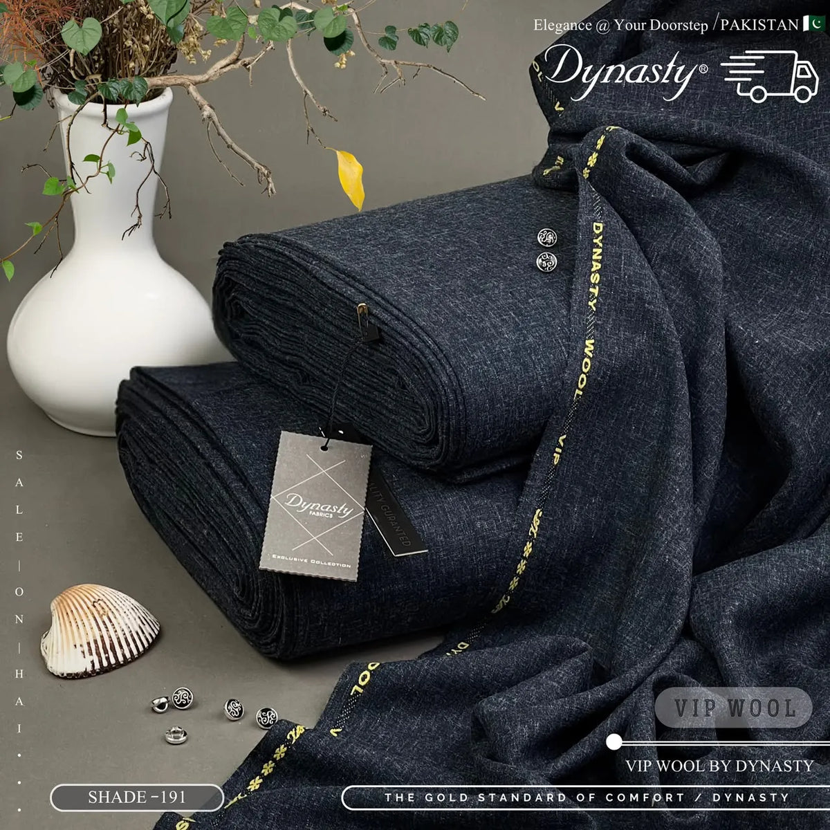 VIP Wool by Dynasty | Premium Winter Wool | Shade - 191