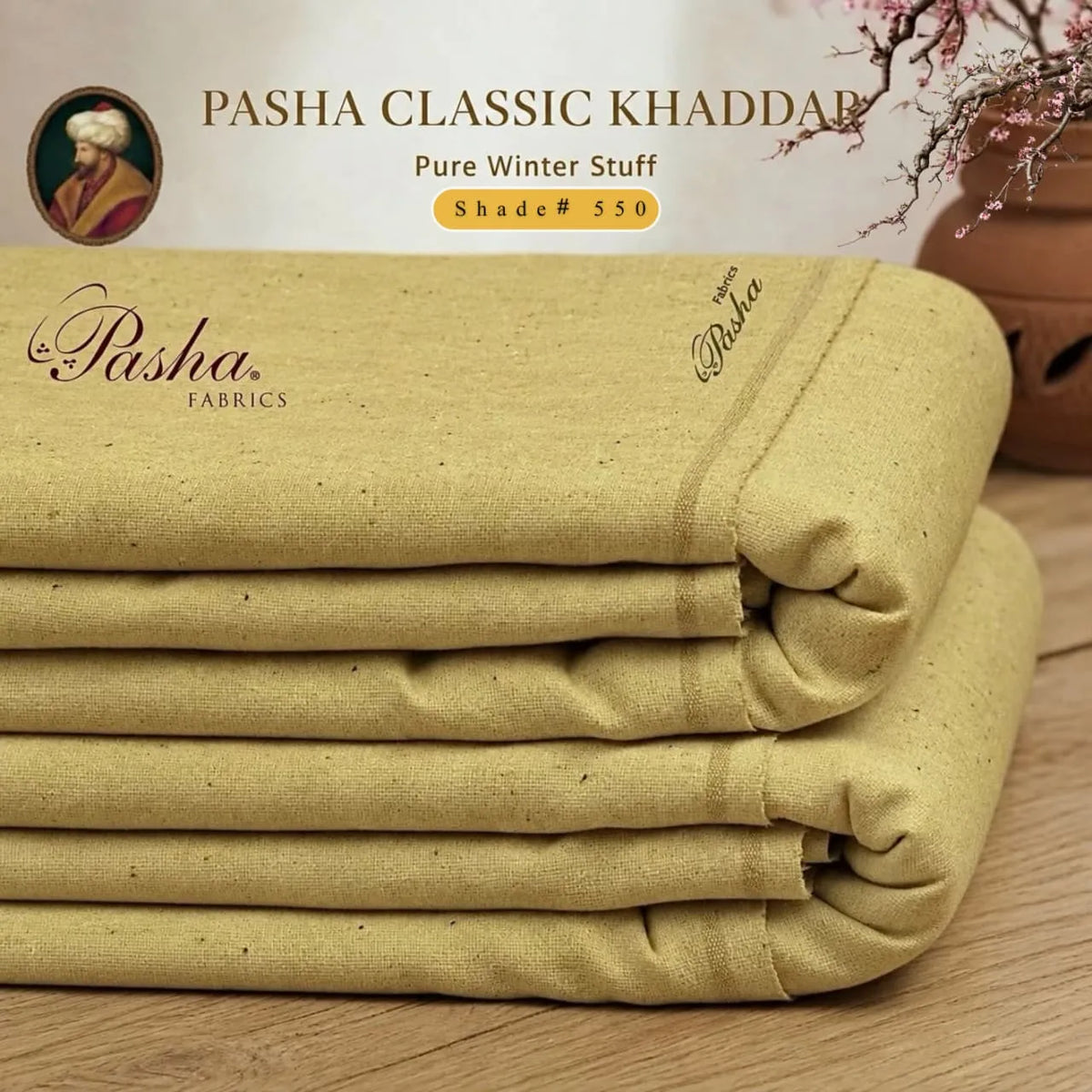 Pasha Classic Khaddar | Classic Khaddar & VIP Wasaya | Shade 550