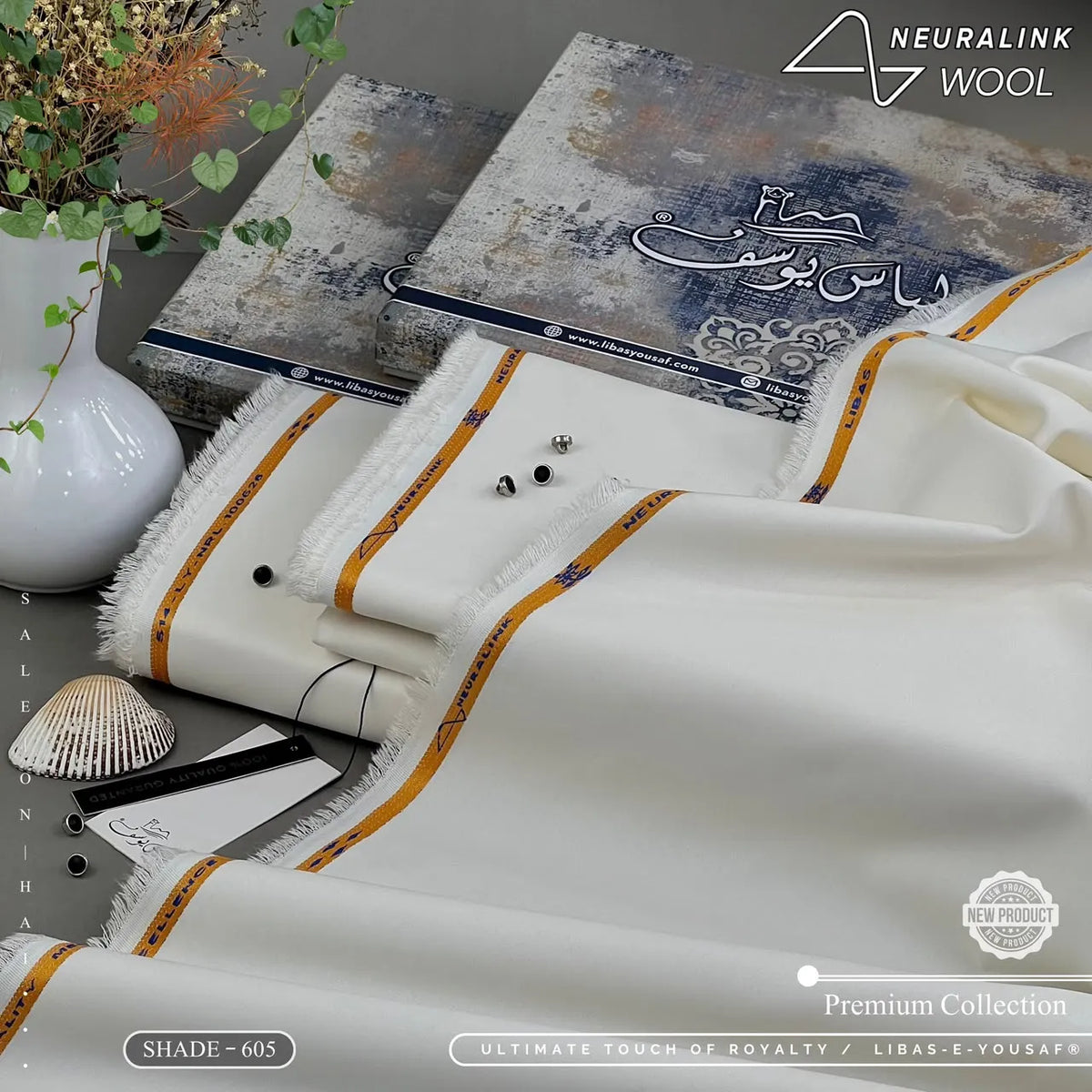 Neura-Link Wool | Crafted by Libas e Yousaf | Shade 605
