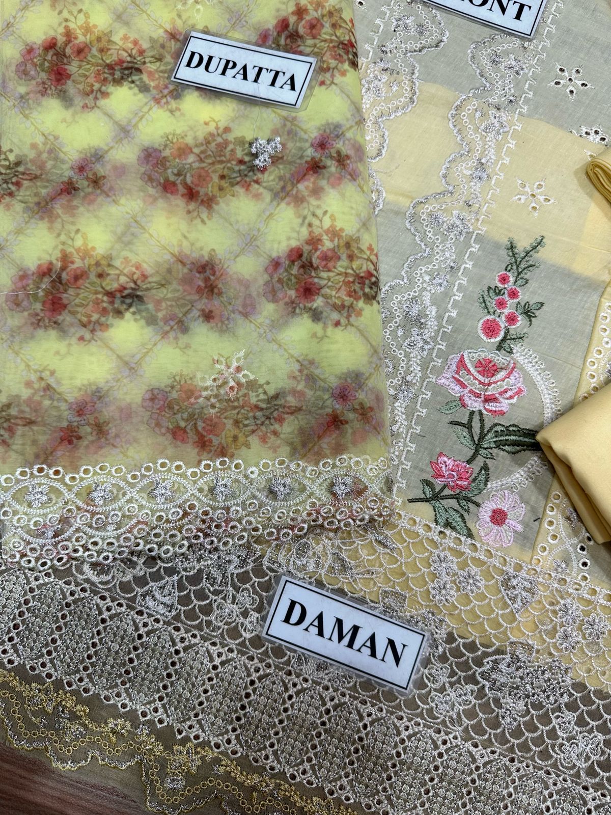 Brand QALAMKAR COTTON Luxury Collection  Fabric Cotton