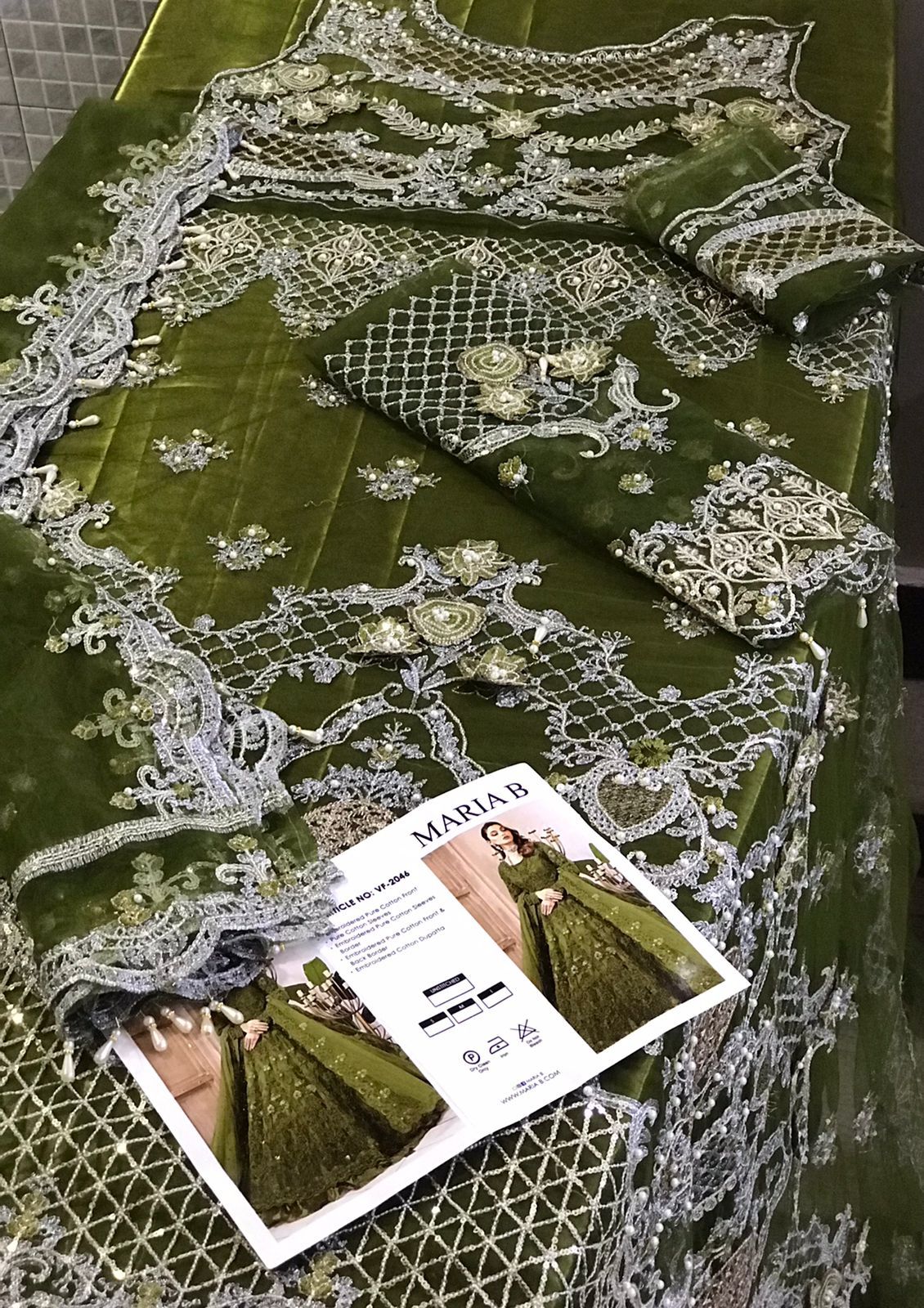 MARIA B bridal maxi  long frock