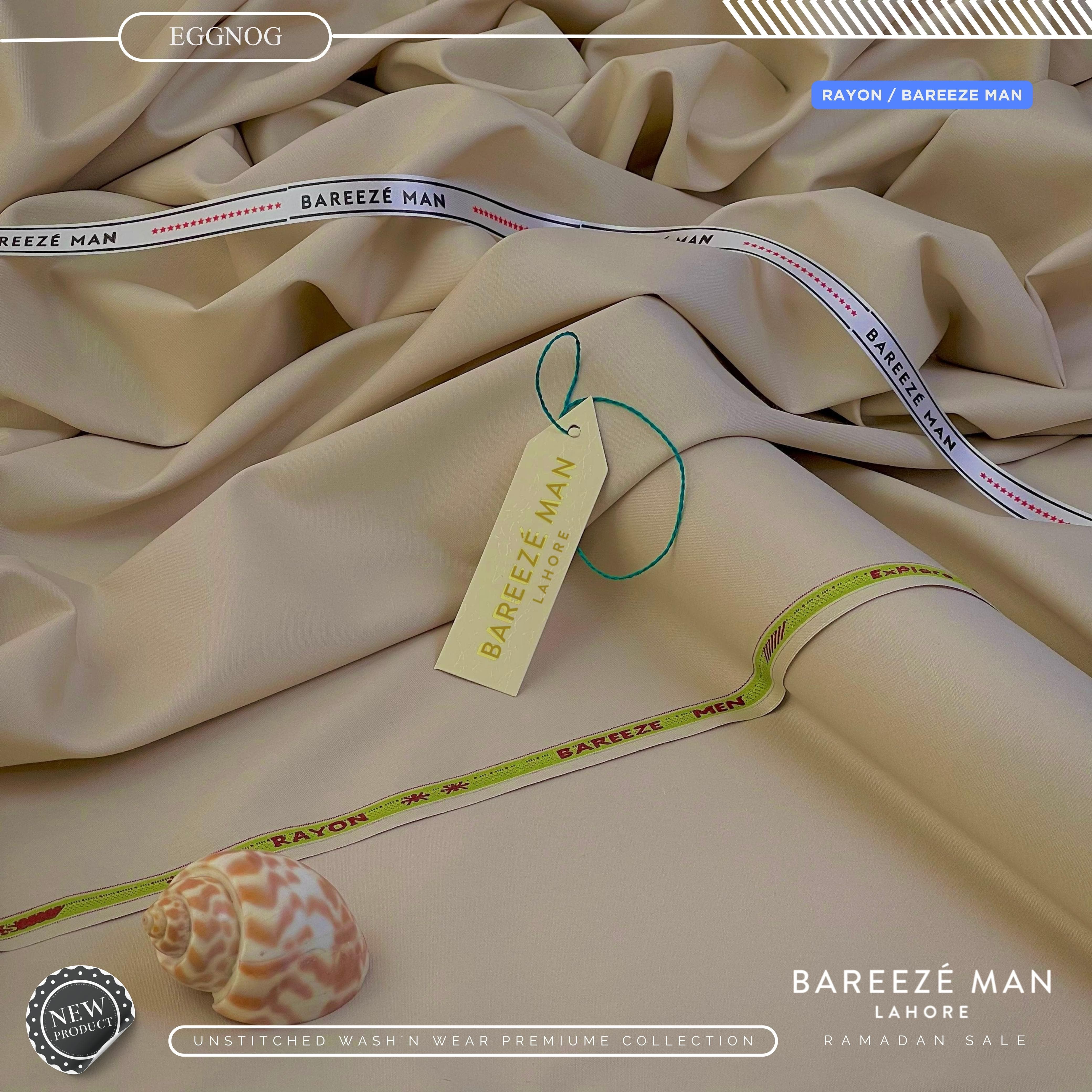 BAREEZE' MAN - Premium Rayon Wash'n Wear (Summer Collection) - EGGONG