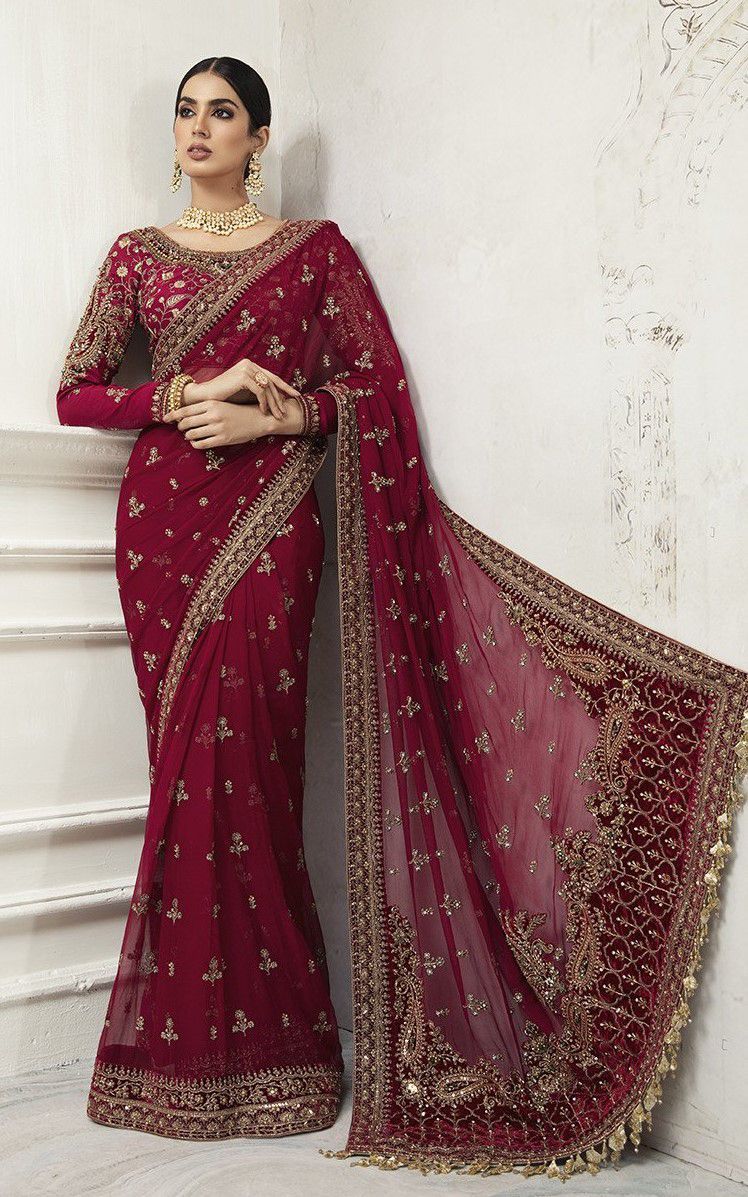 Maria B Saree Exclusive  Master Blaster Sarhee 916 MEHRON