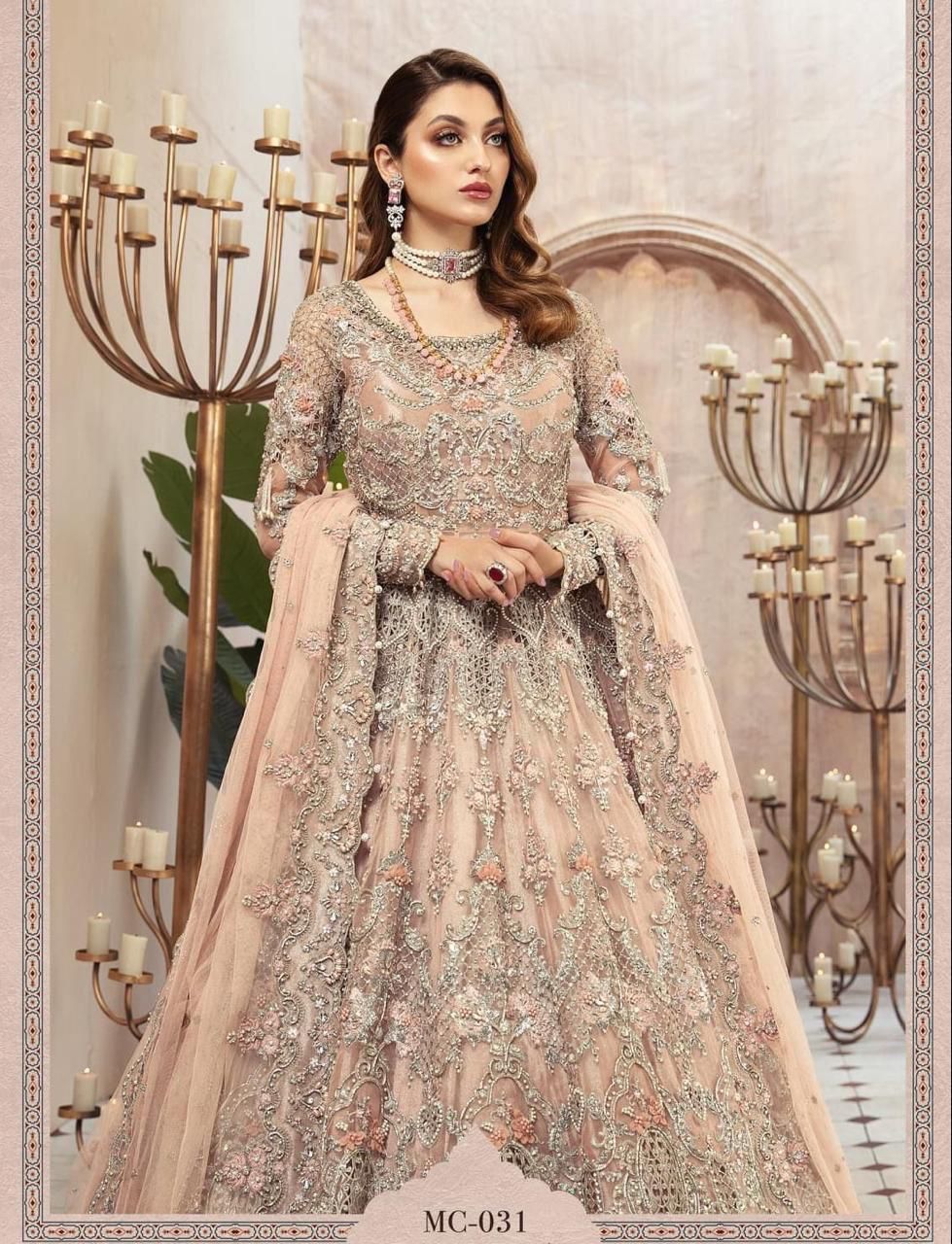 MARIA B bridal maxi  long frock