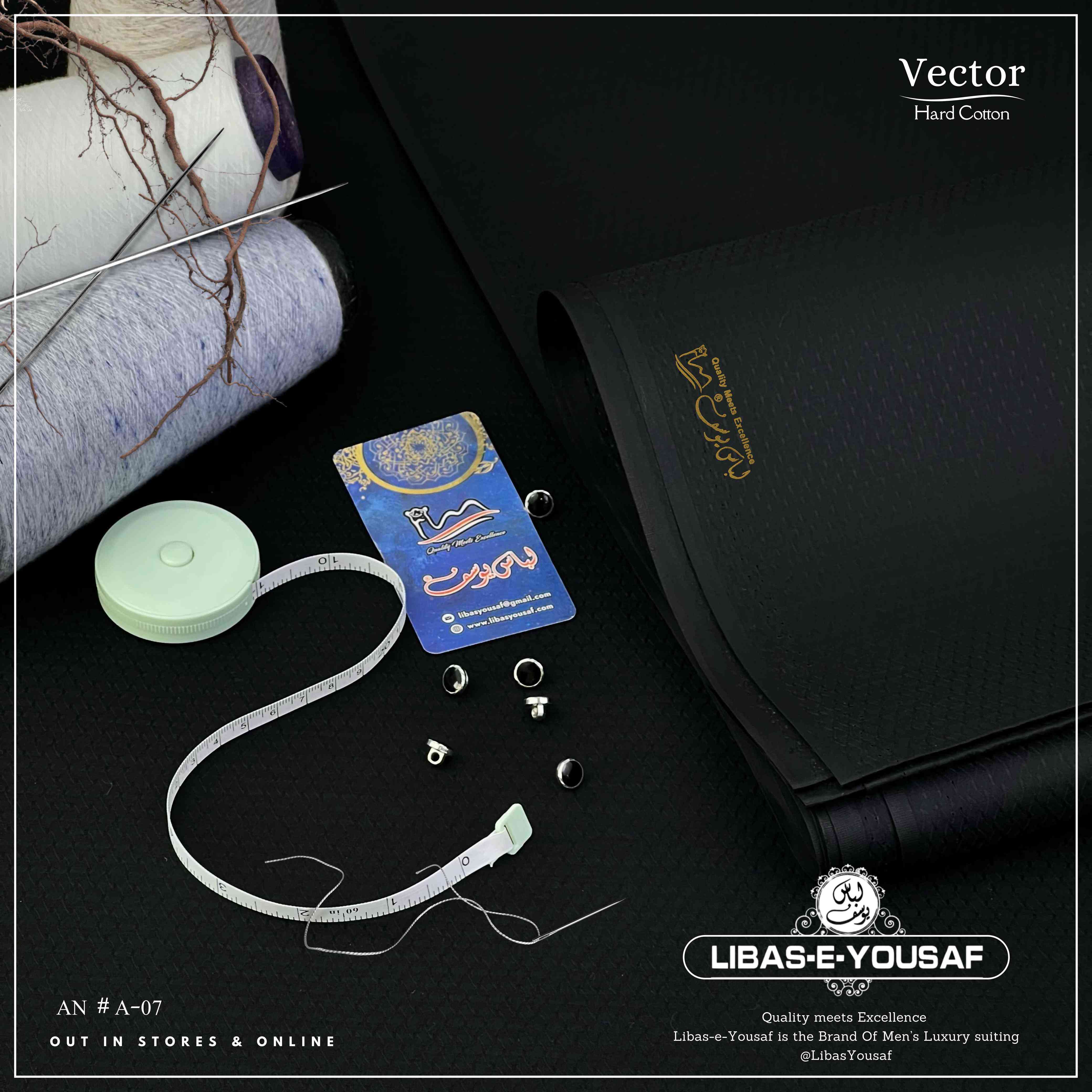 VECTOR HARD COTTON | SILVER FINISHED | A-07