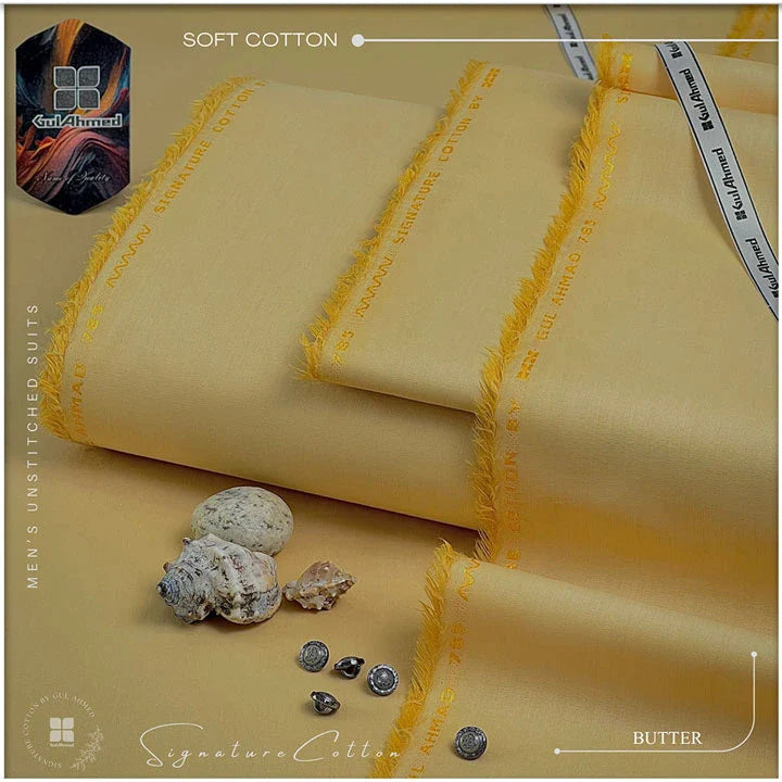 SOFT COTTON | SIGNATURE BY GUL AHMAD | BUTTER