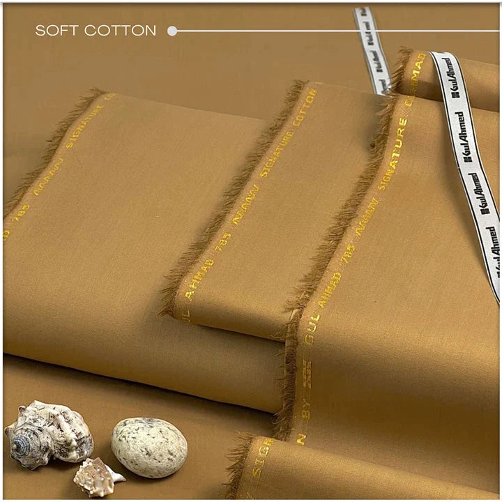 SOFT COTTON | SIGNATURE BY GUL AHMAD | GOLDEN RODE