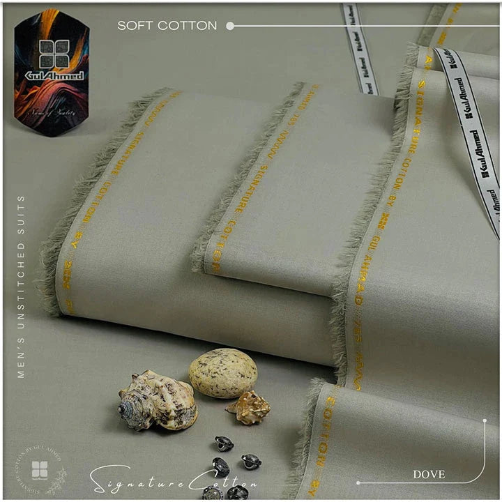 SOFT COTTON | SIGNATURE BY GUL AHMAD | DOVE