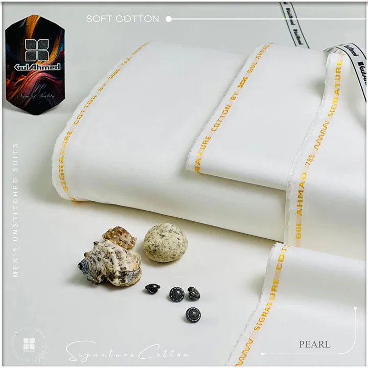 SOFT COTTON | SIGNATURE BY GUL AHMAD | PEARL