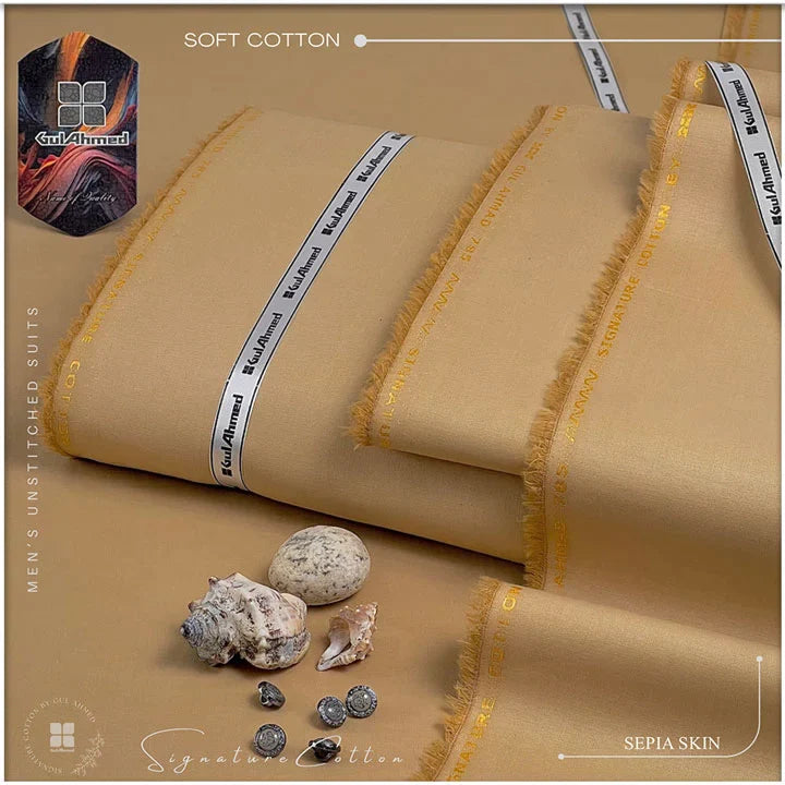 SOFT COTTON | SIGNATURE BY GUL AHMAD | SEPIA SKIN